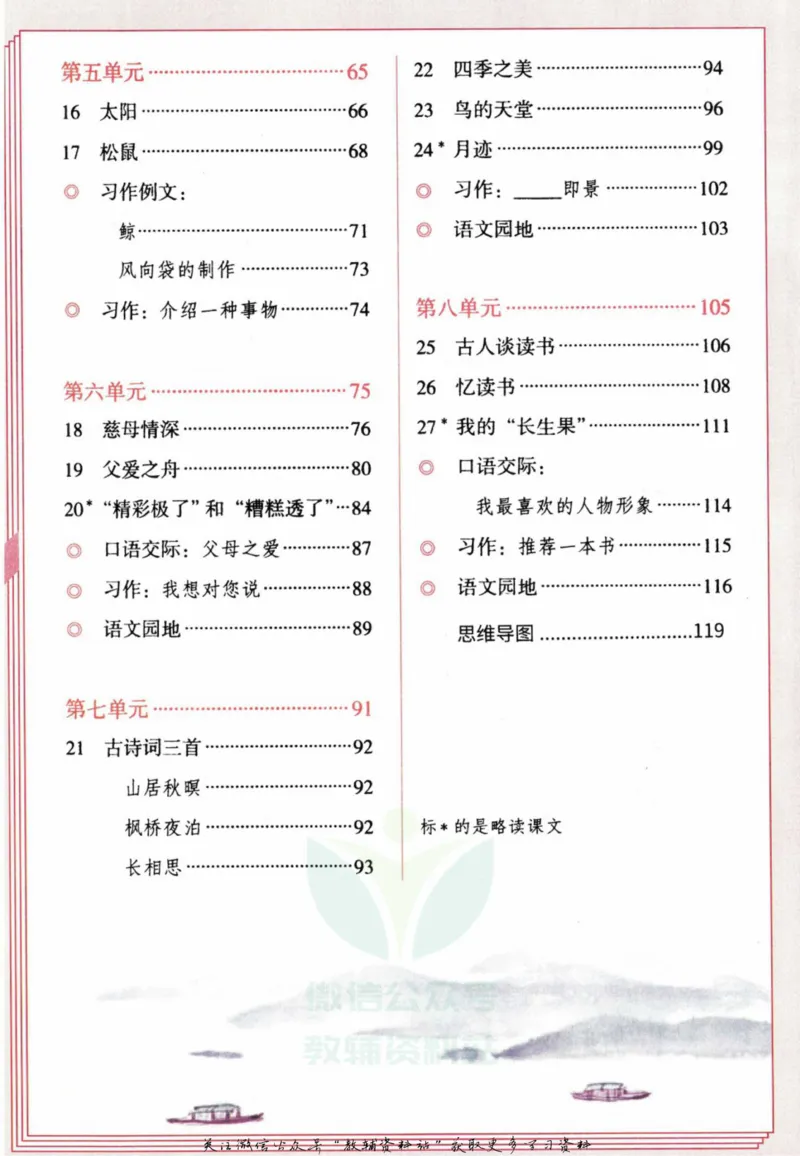 五年级上册语文部编版课堂笔记（抖音版）_小学初中学霸笔记类资料汇总6.33GB_小学同步课堂笔记2.76GB_1~6年级全册语文部编版课堂笔记