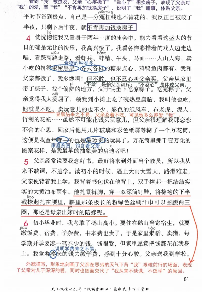 五年级上册语文部编版课堂笔记（抖音版）_小学初中学霸笔记类资料汇总6.33GB_小学同步课堂笔记2.76GB_1~6年级全册语文部编版课堂笔记