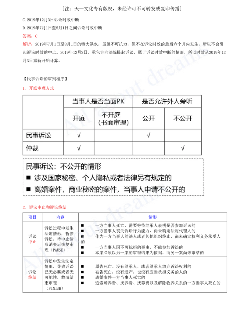 2025-43-第10章-10.3-民事诉讼制度（二）_2026年一建法规_2025年一建法规SVIP_02-基础精讲✿高端面授✿深度强化_10-法规《天一精讲班》王欣、王竹梅KL_王竹梅_讲义