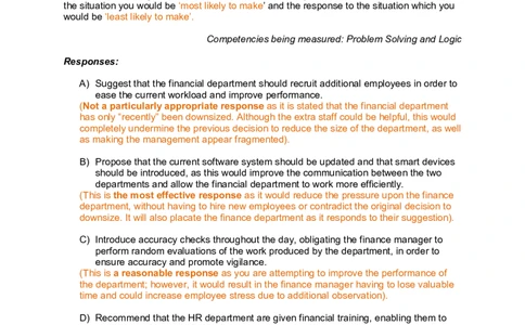 SJT5-Answers_2025春招题库汇总_十大行测题库_2023年十大热门题库更新中_05、TalentQ汇总_TalentQ测试题（适合大多数外资银行以及其他企业）_1必看SituationalJudgementTest（SJT）（约60道）