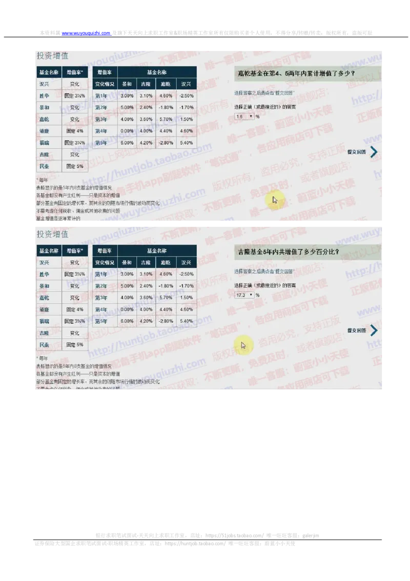 渣打银行2018招聘2017.11.30在线测试真题及答案_2025春招题库汇总_外资银行题库_23渣打_2018年历次OT真题及答案