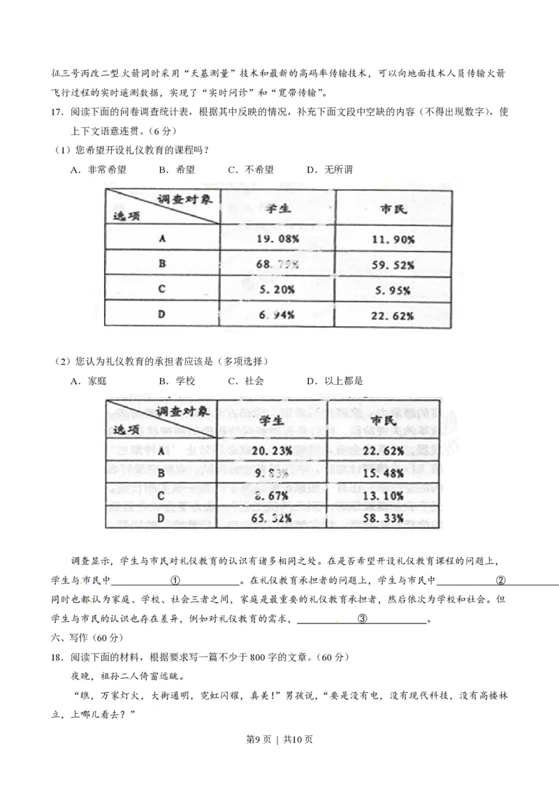 2014年高考语文试卷（辽宁）（空白卷）_语文历年高考真题_新&middot;PDF版2008-2025&middot;高考语文真题_语文（按省份分类）2008-2025_2012-2025&middot;（辽宁）语文高考真题