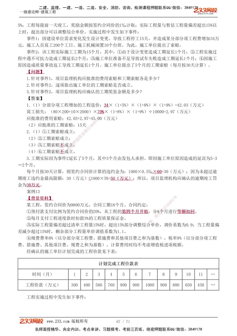 1-26_2026年一级建造师_2026年一建建筑_2025年一建建筑SVIP_04-冲刺串讲✿考点强化✿小灶集训_03-建筑《案例专项班》梁毛233