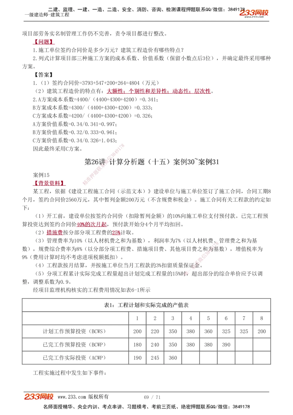 1-26_2026年一级建造师_2026年一建建筑_2025年一建建筑SVIP_04-冲刺串讲✿考点强化✿小灶集训_03-建筑《案例专项班》梁毛233