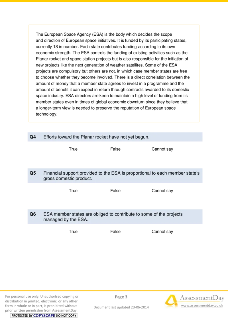 VerbalReasoningTest2-Questions_2025春招题库汇总_八大题库-1_04八大汇总_信永中和_专业题综合知识-参考_英文题_VerbalReasoningTests