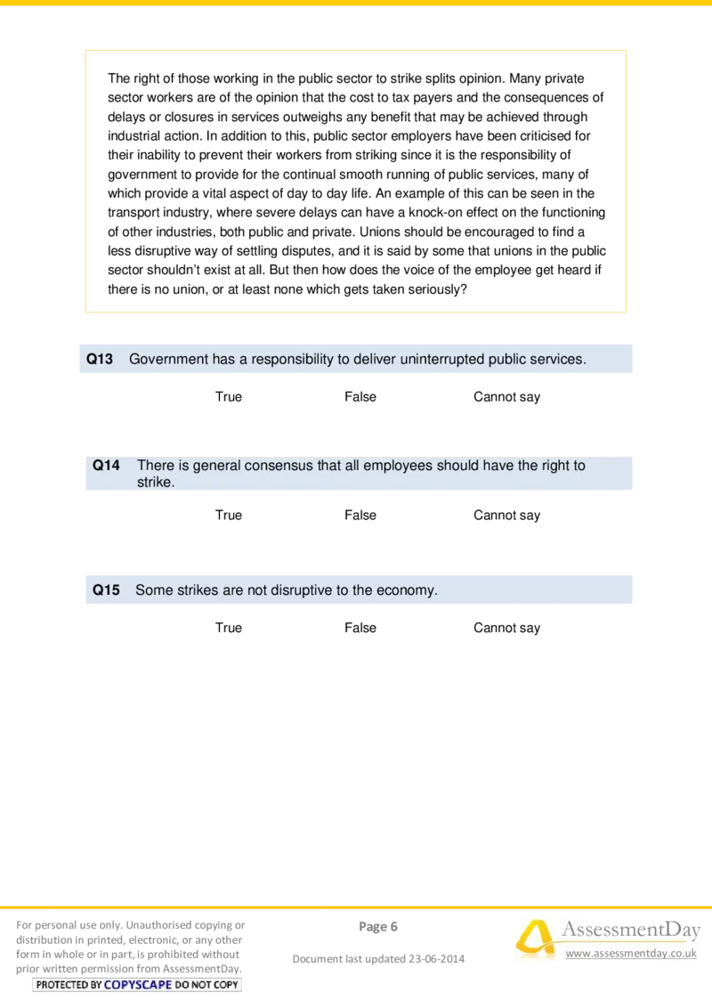 VerbalReasoningTest2-Questions_2025春招题库汇总_八大题库-1_04八大汇总_信永中和_专业题综合知识-参考_英文题_VerbalReasoningTests