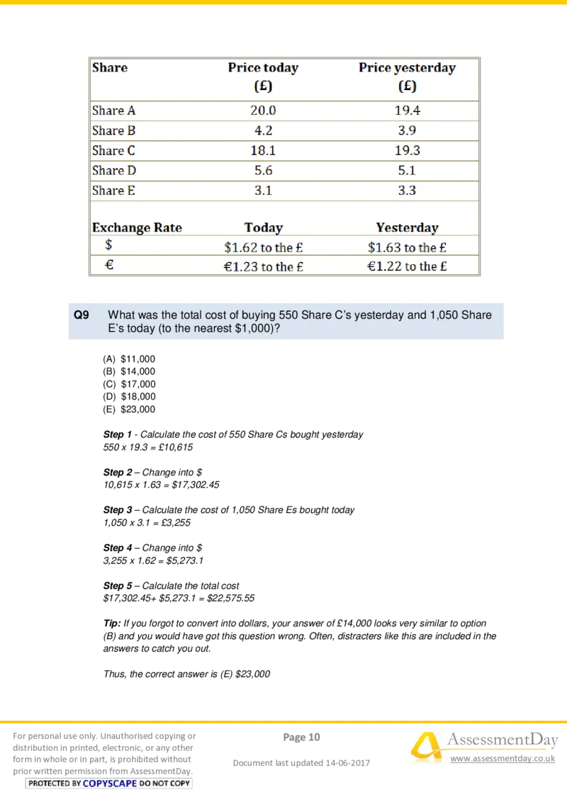 NumericalReasoningTest5-Solutions_2025春招题库汇总_十大行测题库_2023年十大热门题库更新中_05、TalentQ汇总_TalentQ测试题（适合大多数外资银行以及其他企业）_NumericalReasoning
