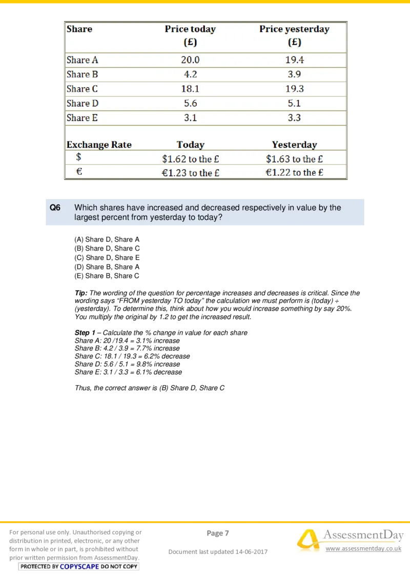 NumericalReasoningTest5-Solutions_2025春招题库汇总_十大行测题库_2023年十大热门题库更新中_05、TalentQ汇总_TalentQ测试题（适合大多数外资银行以及其他企业）_NumericalReasoning