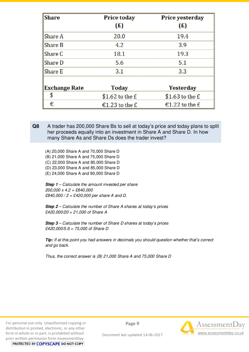 NumericalReasoningTest5-Solutions_2025春招题库汇总_十大行测题库_2023年十大热门题库更新中_05、TalentQ汇总_TalentQ测试题（适合大多数外资银行以及其他企业）_NumericalReasoning