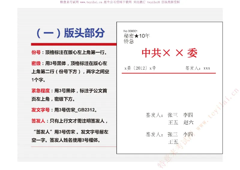 《党政机关公文处理工作条例》及《党政机关公文格式》解读_2025春招题库汇总_国企综合题库_1、国企招聘考试------笔试资料_综合写作_公文写作全套必过复习资料。_公文写作