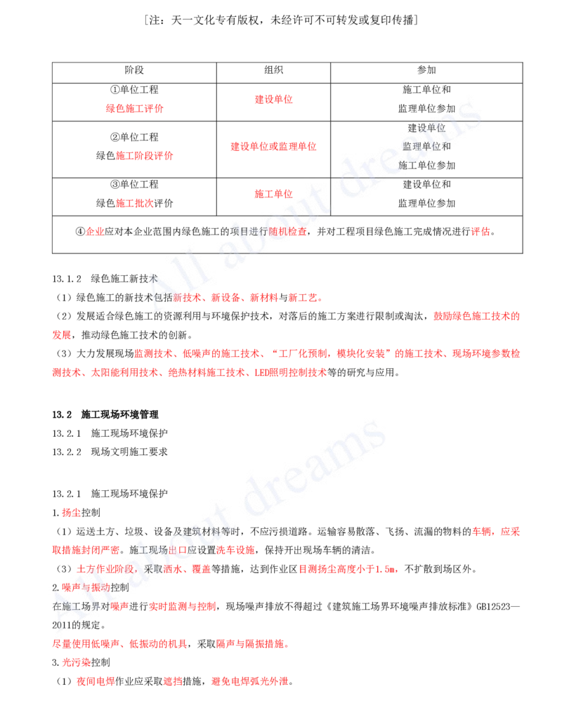 2025-64-第13章-绿色建造及施工现场环境管理_2026年一级建造师_2026年一建机电_2025年一建机电SVIP_02-基础精讲✿高端面授✿深度强化_07-机电《天一精讲班》王建波KL_讲义