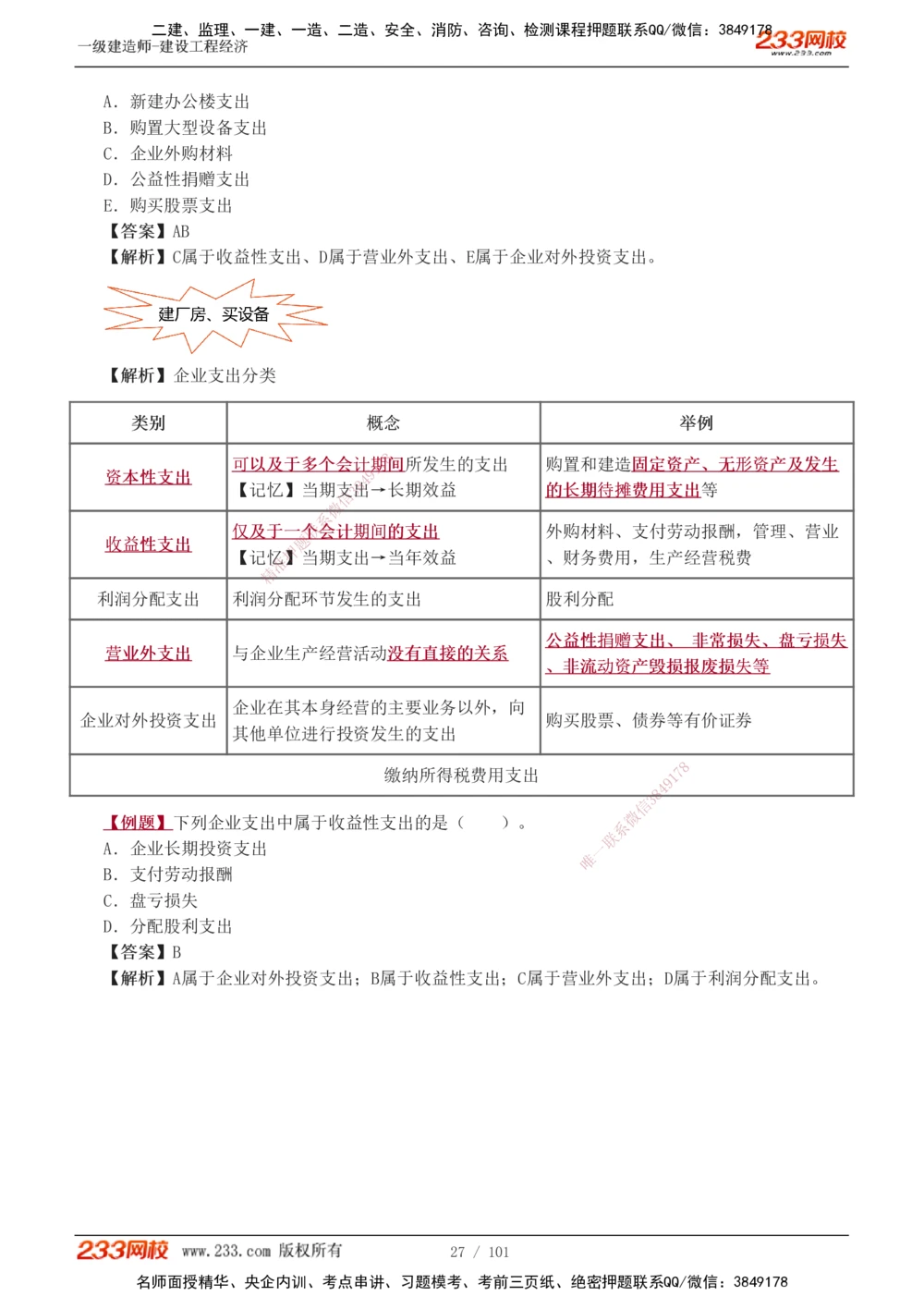 1-14_2026年一级建造师_2026年一建经济_2025年一建经济SVIP_03-习题精析✿实战特训✿模考通关_25-经济《习题解析班》李娜233推荐