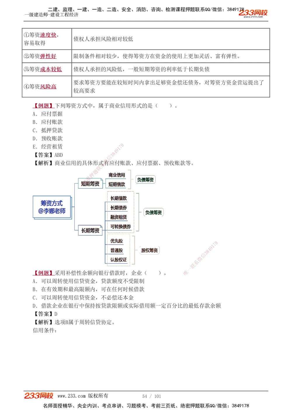 1-14_2026年一级建造师_2026年一建经济_2025年一建经济SVIP_03-习题精析✿实战特训✿模考通关_25-经济《习题解析班》李娜233推荐
