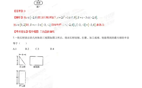 2014年高考数学试卷（理）（湖南）（解析卷）_历年高考真题合集_数学历年高考真题_新&middot;PDF版2008-2025&middot;高考数学真题_数学（按省份分类）2008-2025_2008-2025&middot;（湖南）数学高考真题