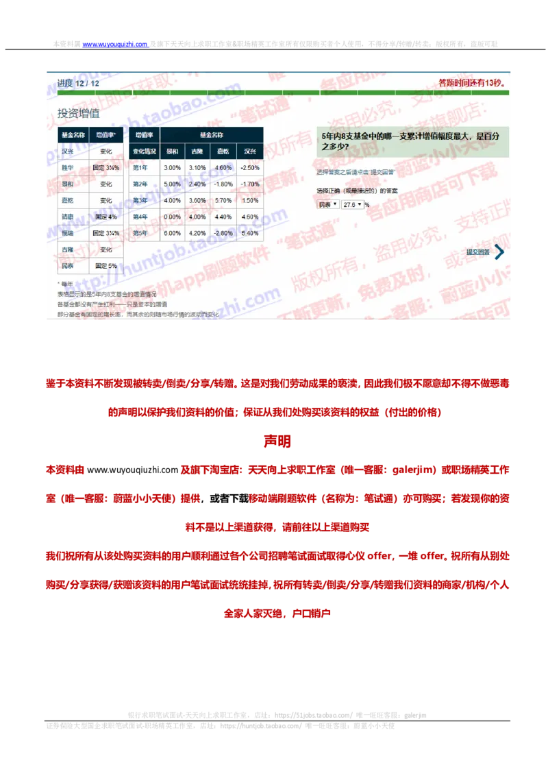 渣打银行2019招聘1024在线测试真题及答案_2025春招题库汇总_外资银行题库_23渣打_2019年历次OT真题及答案