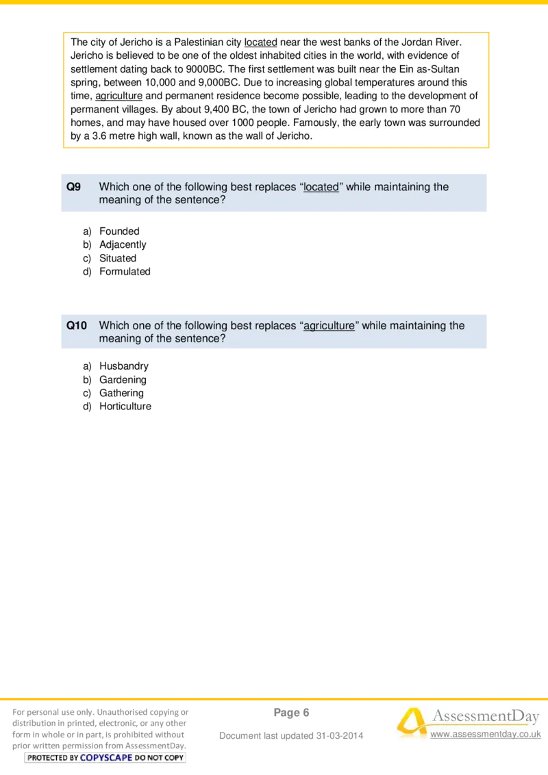 VerbalComprehensionTest5-Questions_2025春招题库汇总_八大题库-1_04八大汇总_信永中和_专业题综合知识-参考_英文题_VerbalReasoningTests