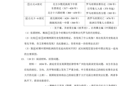 2015年高考历史试卷（天津）（空白卷）_历史历年高考真题_新&middot;Word版2008-2025&middot;高考历史真题_历史（按年份分类）2008-2025_2015&middot;历史高考真题