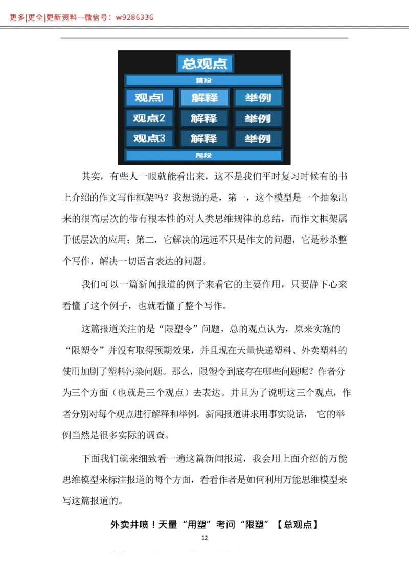 写作-高分秘诀_2025春招题库汇总_国企综合题库_1、国企招聘考试------笔试资料_综合写作_1.写作-高分秘诀
