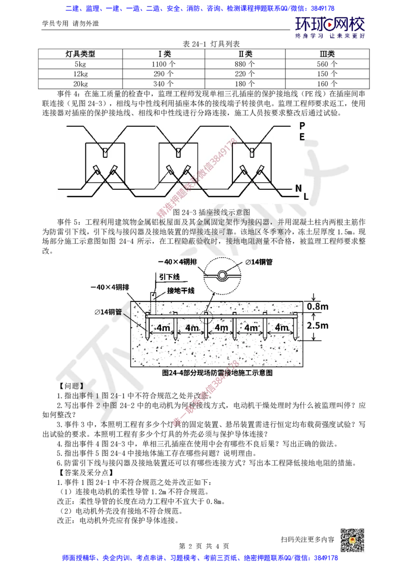 18.2025一建机电案例带刷-案例24_2026年一级建造师_2026年一建机电_2025年一建机电SVIP_04-冲刺串讲✿考点强化✿小灶集训_30-机电《案例带刷班》陈剑名HQ推荐
