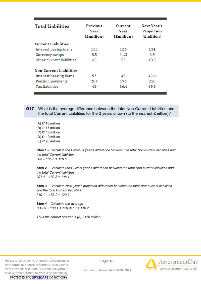 NumericalReasoningTest5-Solutions_2025春招题库汇总_八大题库-1_04八大汇总_信永中和_专业题综合知识-参考_英文题_NumericalReasoningTests