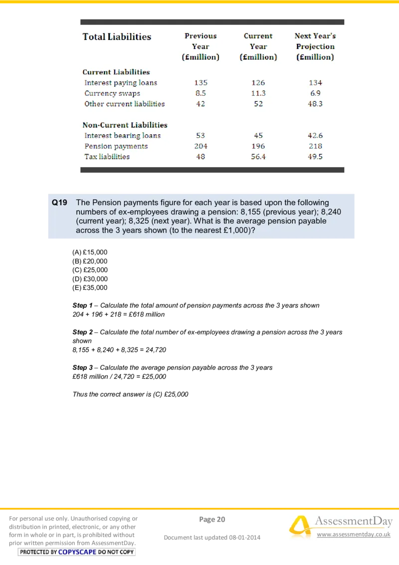 NumericalReasoningTest5-Solutions_2025春招题库汇总_八大题库-1_04八大汇总_信永中和_专业题综合知识-参考_英文题_NumericalReasoningTests