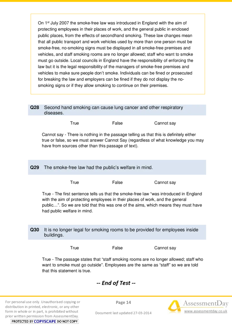 VerbalReasoningTest3-Solutions_2025春招题库汇总_十大行测题库_2023年十大热门题库更新中_05、TalentQ汇总_TalentQ笔试题库中文_TalentQ（图文版-参考）_VerbalReasoning