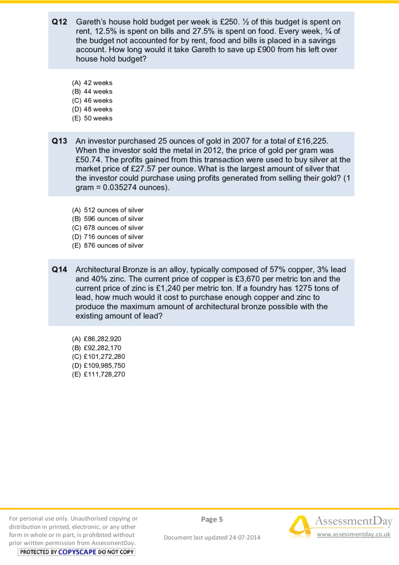 NumericalReasoningTest17-Questions_2025春招题库汇总_十大行测题库_2023年十大热门题库更新中_05、TalentQ汇总_TalentQ笔试题库中文_TalentQ（图文版-参考）_2选看通用测试题，适用于TalentQ（N多题）