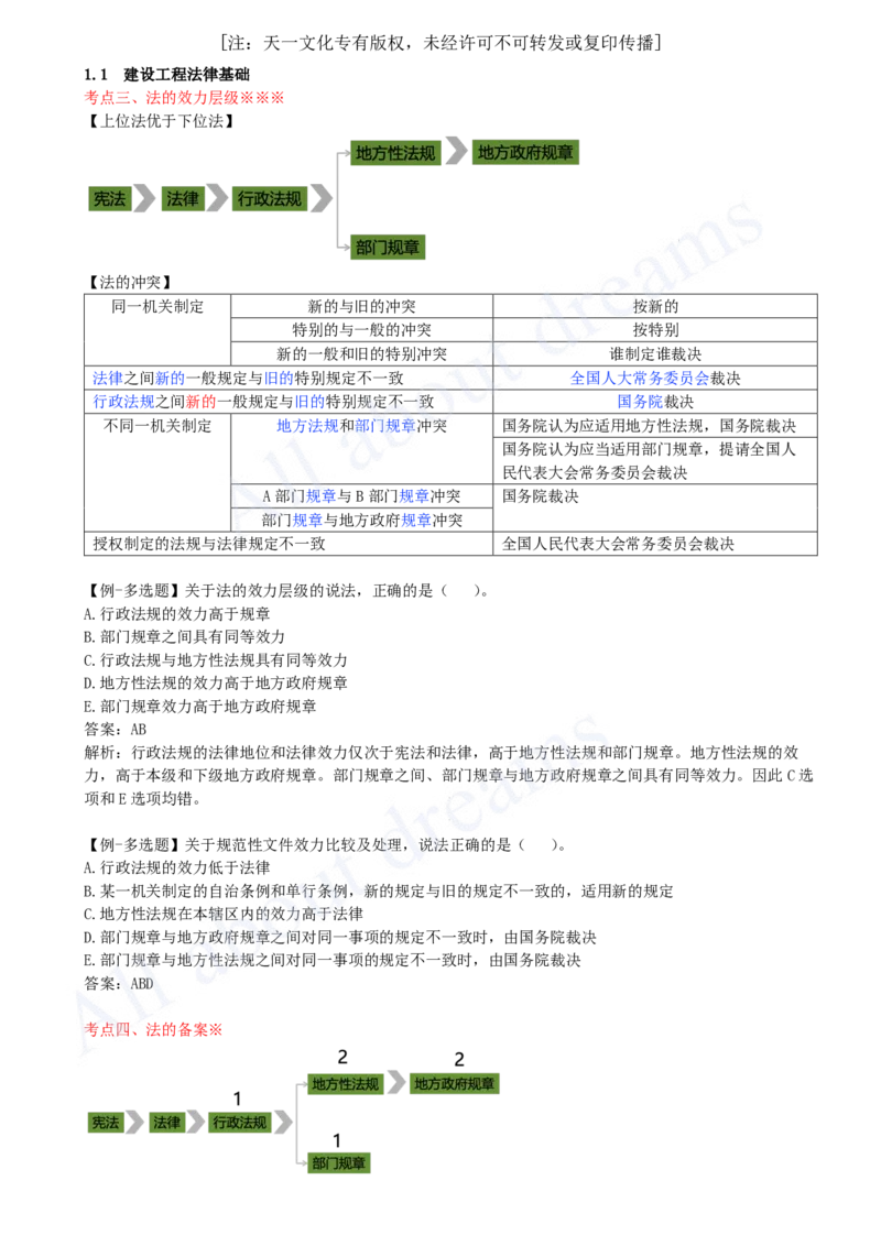 2025-02-第1章-1.1-建设工程法律基础（二）_2026年一建法规_2025年一建法规SVIP_02-基础精讲✿高端面授✿深度强化_10-法规《天一精讲班》王欣KL_讲义