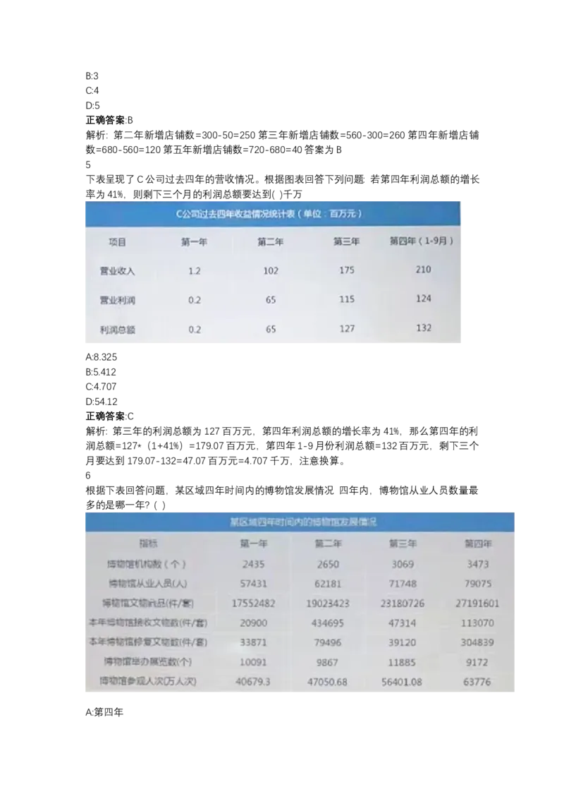 北森图表分析（可搜带解析）_2025春招题库汇总_北森_北sen_最新24届秋招题库-可搜