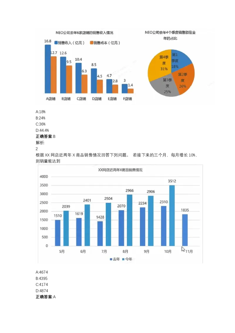 北森图表分析（可搜带解析）_2025春招题库汇总_北森_北sen_最新24届秋招题库-可搜