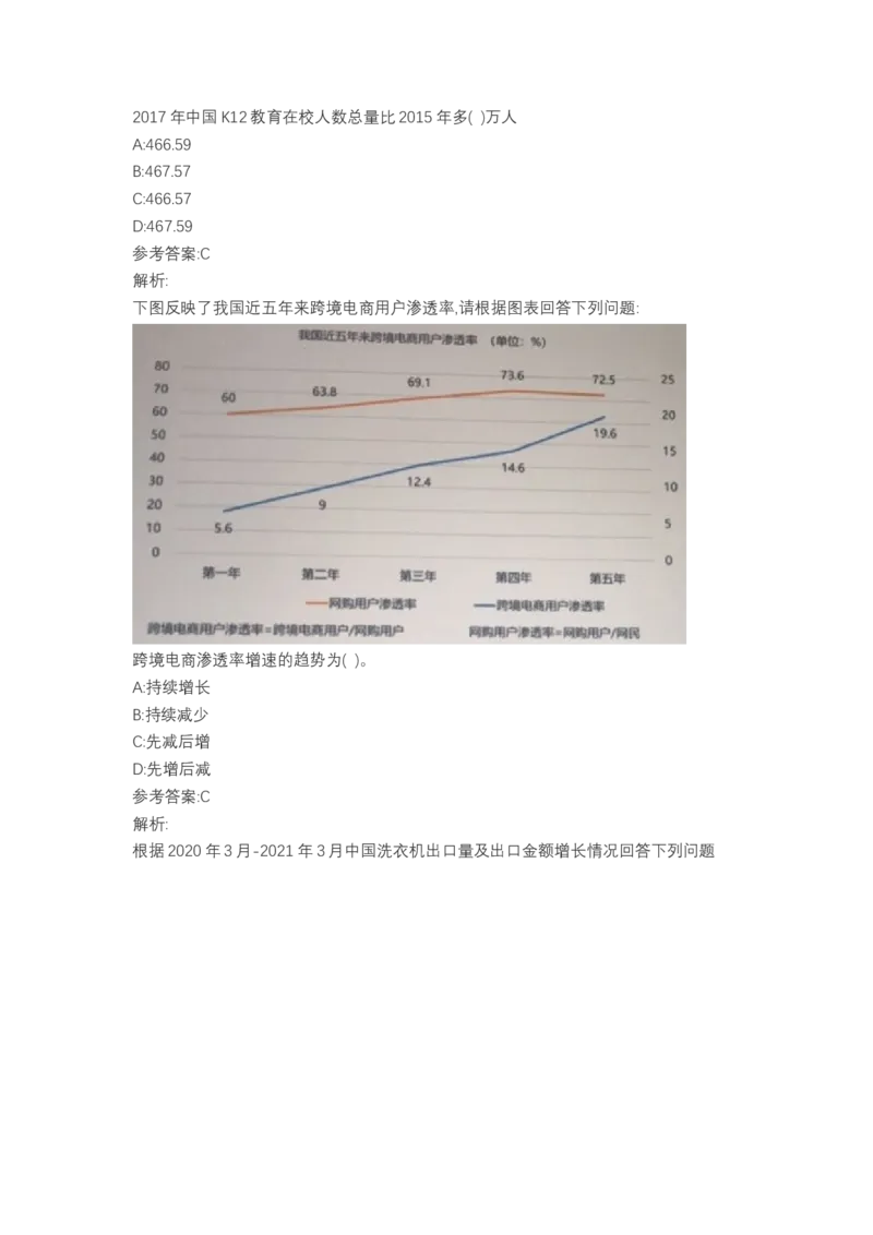 北森图表分析（可搜带解析）_2025春招题库汇总_北森_北sen_最新24届秋招题库-可搜