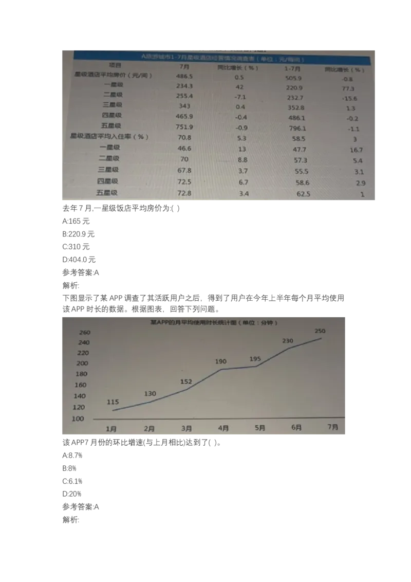 北森图表分析（可搜带解析）_2025春招题库汇总_北森_北sen_最新24届秋招题库-可搜