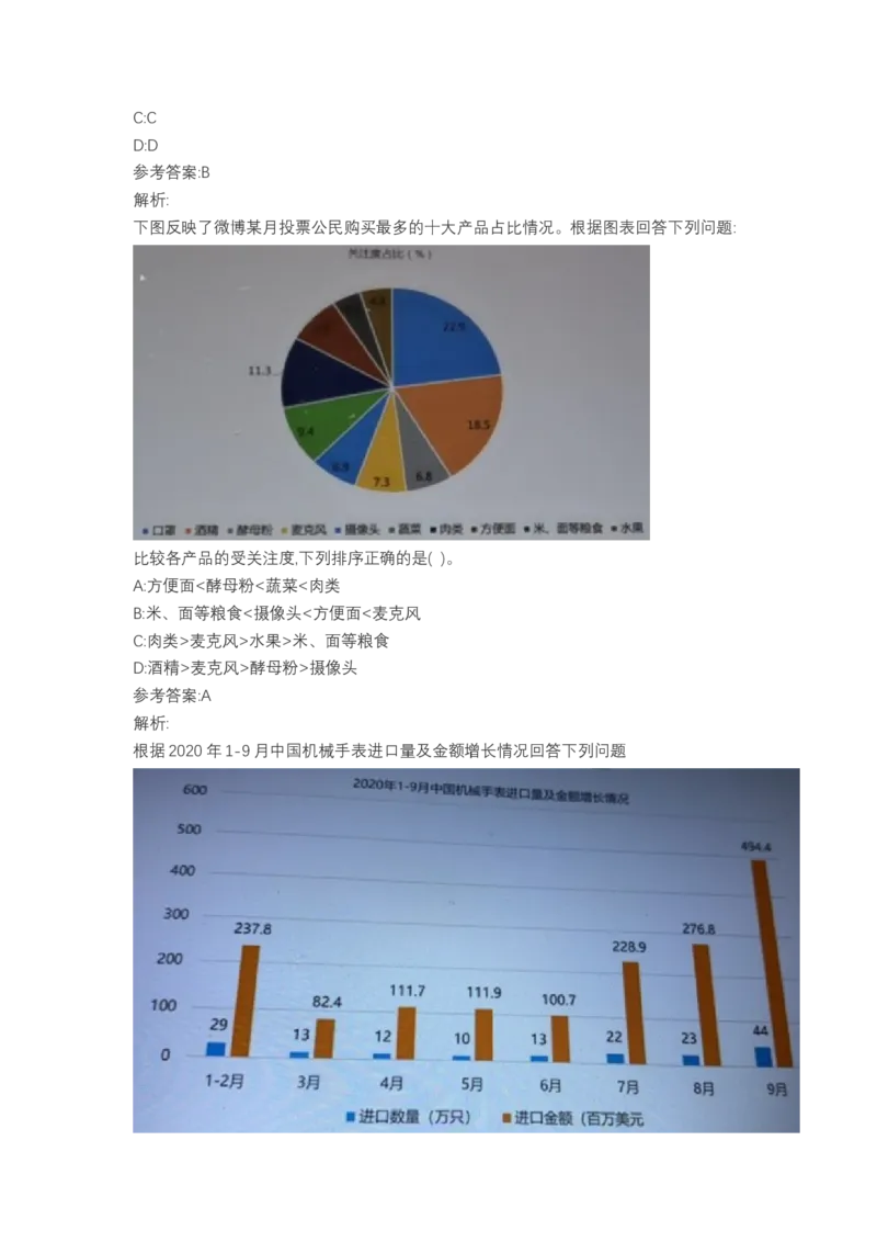 北森图表分析（可搜带解析）_2025春招题库汇总_北森_北sen_最新24届秋招题库-可搜