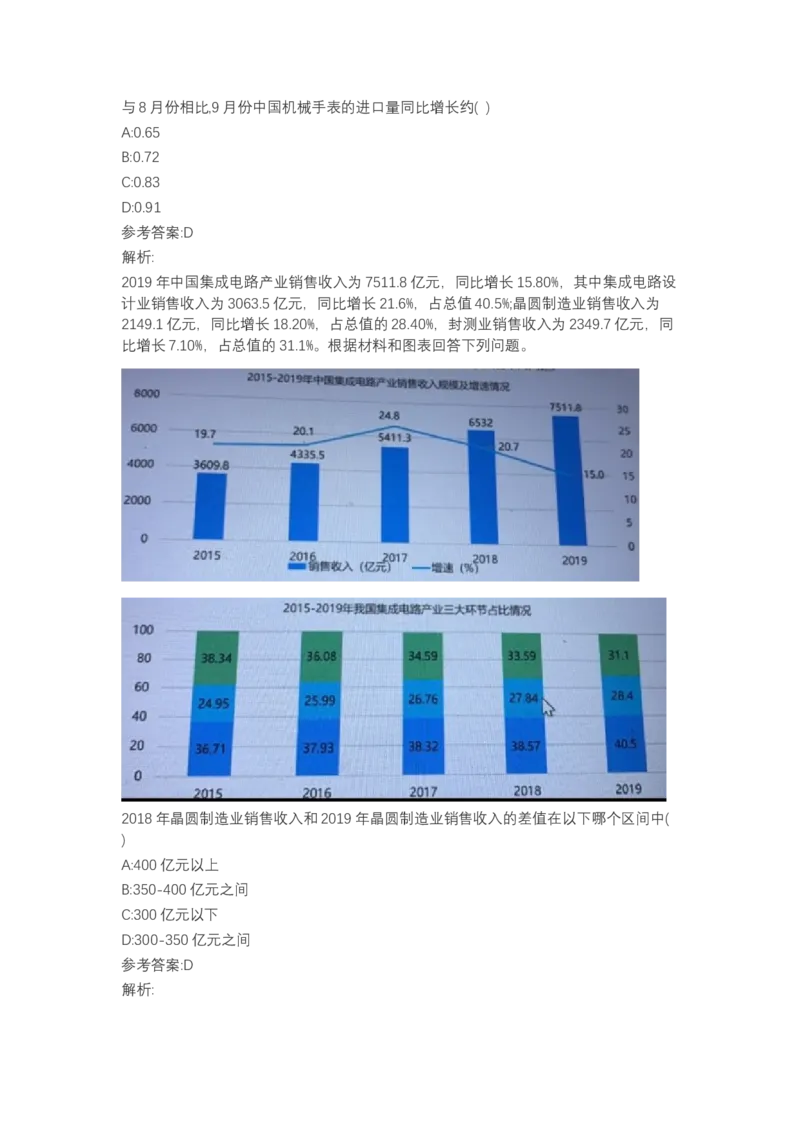 北森图表分析（可搜带解析）_2025春招题库汇总_北森_北sen_最新24届秋招题库-可搜