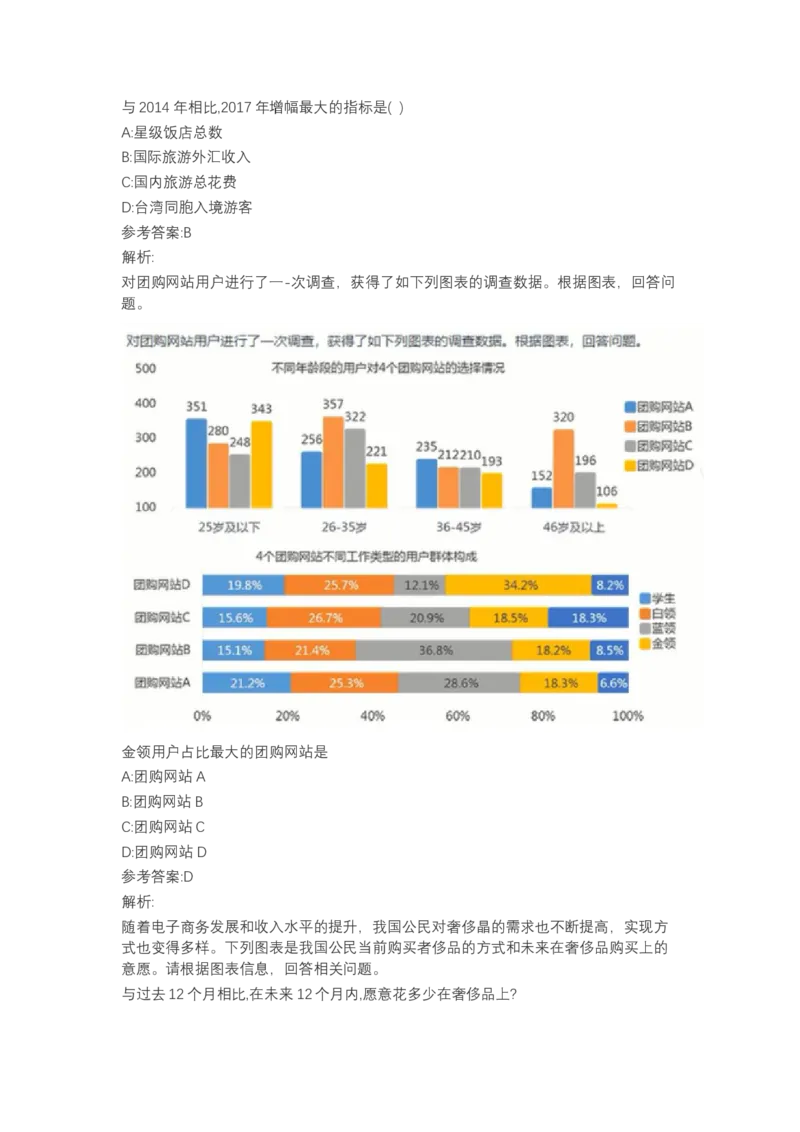 北森图表分析（可搜带解析）_2025春招题库汇总_北森_北sen_最新24届秋招题库-可搜