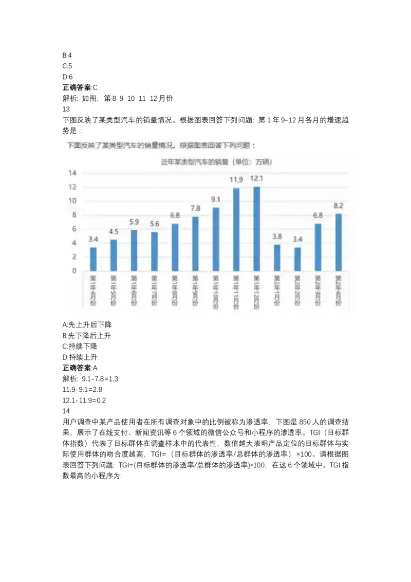 北森图表分析（可搜带解析）_2025春招题库汇总_北森_北sen_最新24届秋招题库-可搜