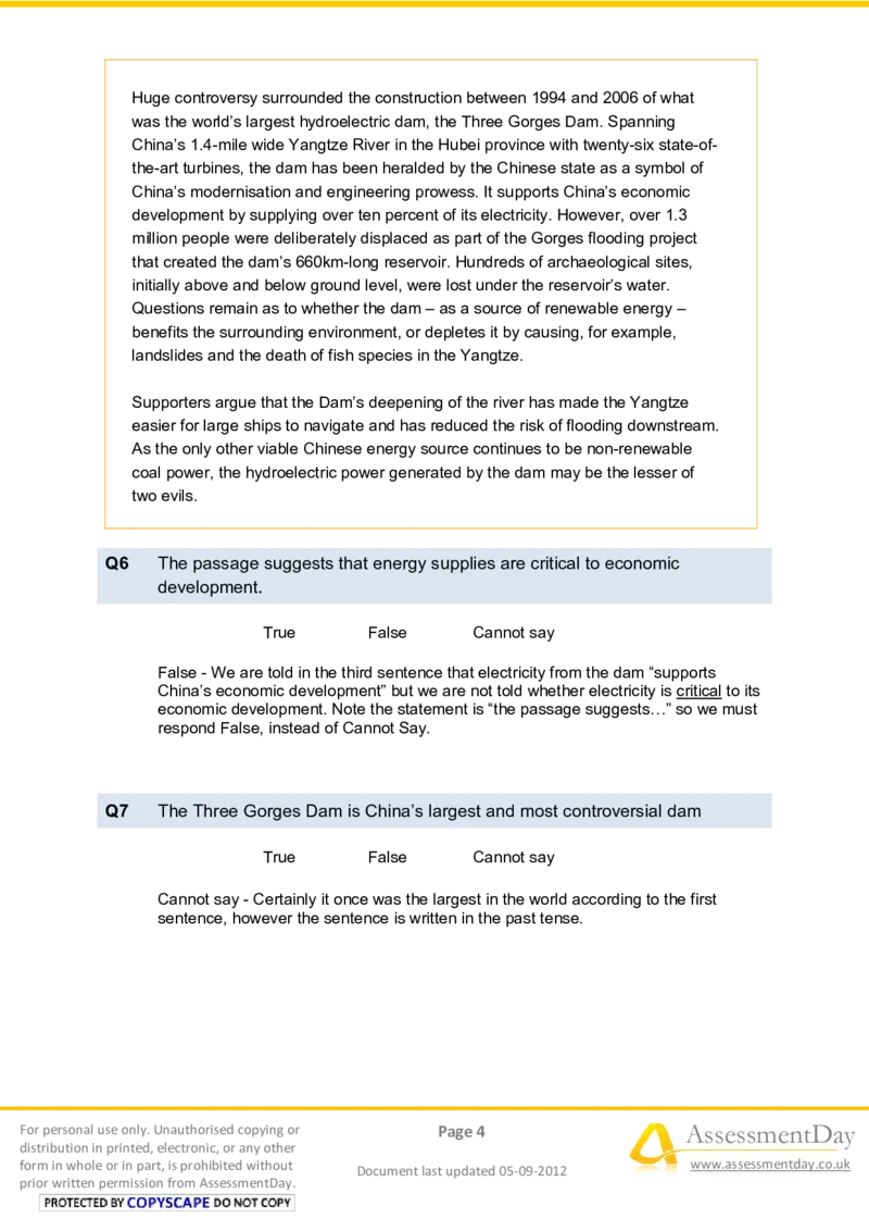 VerbalReasoningTest9-Solutions_2025春招题库汇总_八大题库-1_04八大汇总_信永中和_专业题综合知识-参考_英文题_VerbalReasoningTests