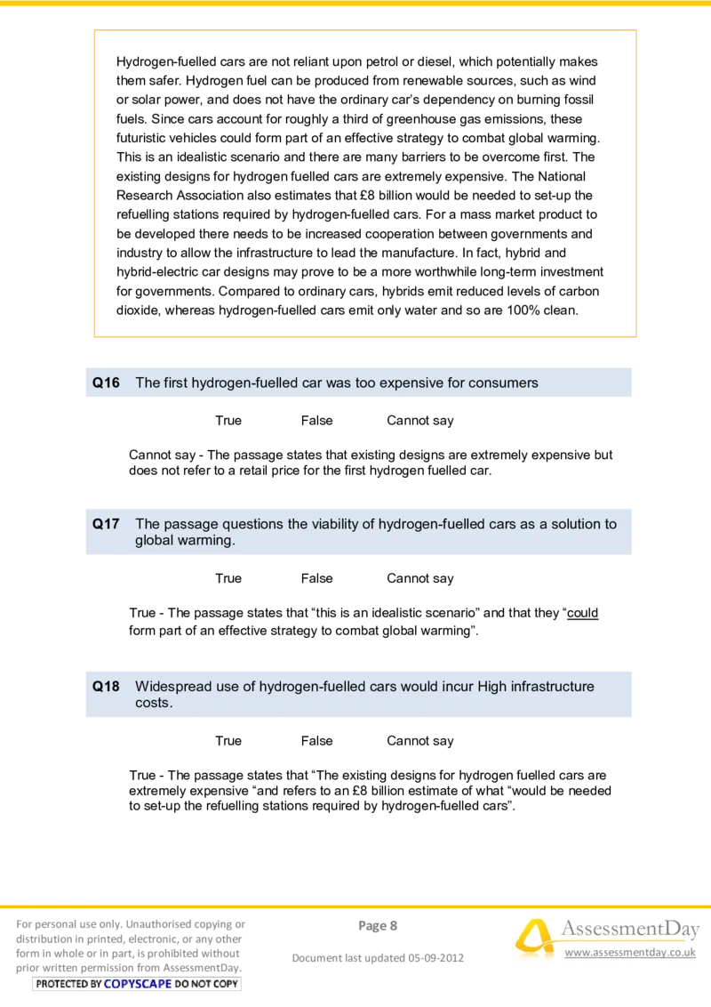 VerbalReasoningTest9-Solutions_2025春招题库汇总_八大题库-1_04八大汇总_信永中和_专业题综合知识-参考_英文题_VerbalReasoningTests