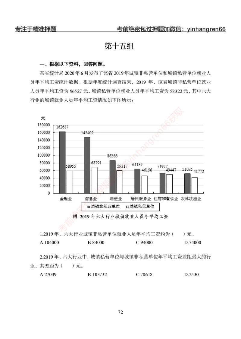 狂训实战-狂训实战-资料分析-学生版_2025春招题库汇总_银行题库-1_银行全套上岸资料_讲义+题库+冲刺_04、考前冲刺题库（特训冲刺高分题库+详解）全