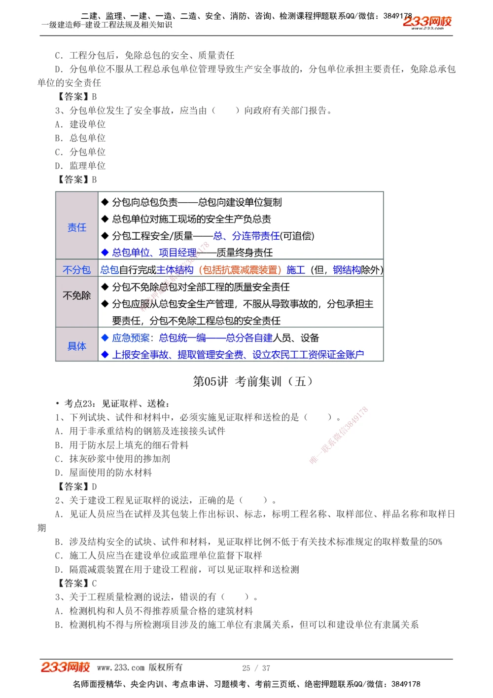 1-6_2026年一建法规_2025年一建法规SVIP_04-冲刺串讲✿考点强化✿小灶集训_46-法规《考前集训班》刘丹233