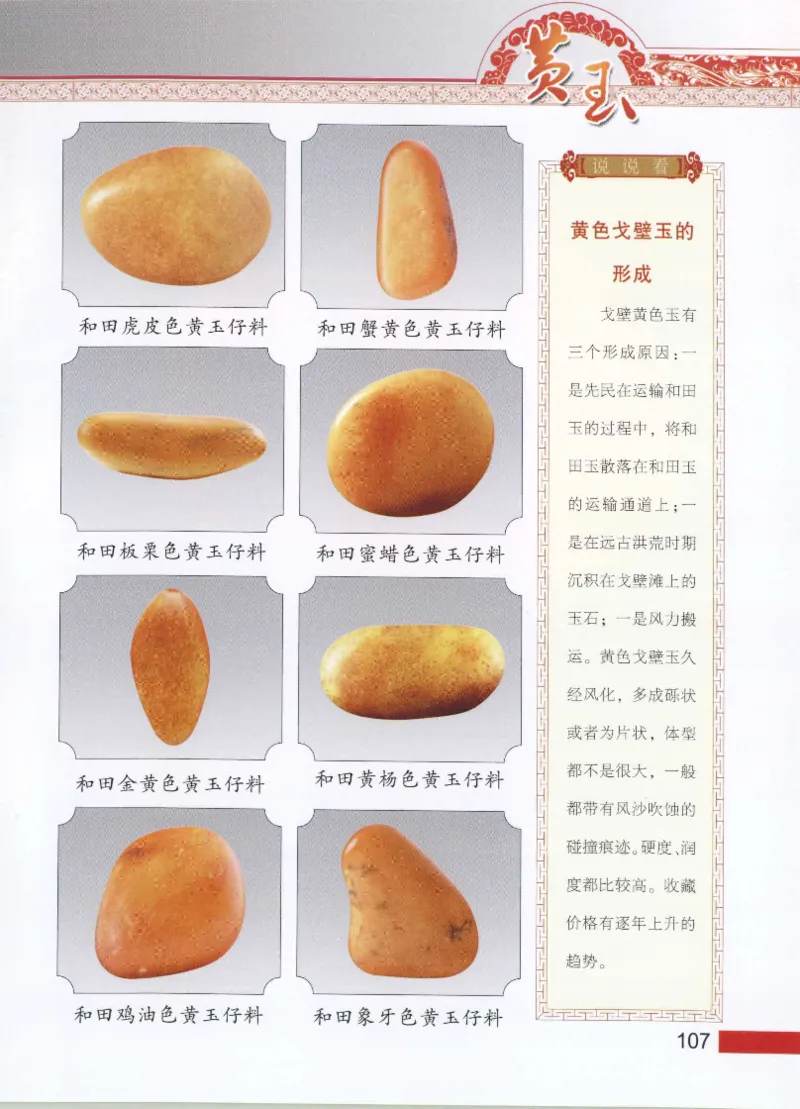 中国新疆和田玉黄玉__X018-玉石珠宝鉴定教程最新合集_7、和田玉鉴定专题全套课程_和田玉电子书