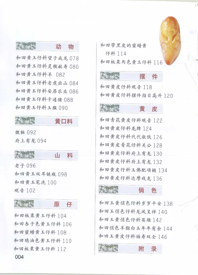 中国新疆和田玉黄玉__X018-玉石珠宝鉴定教程最新合集_7、和田玉鉴定专题全套课程_和田玉电子书