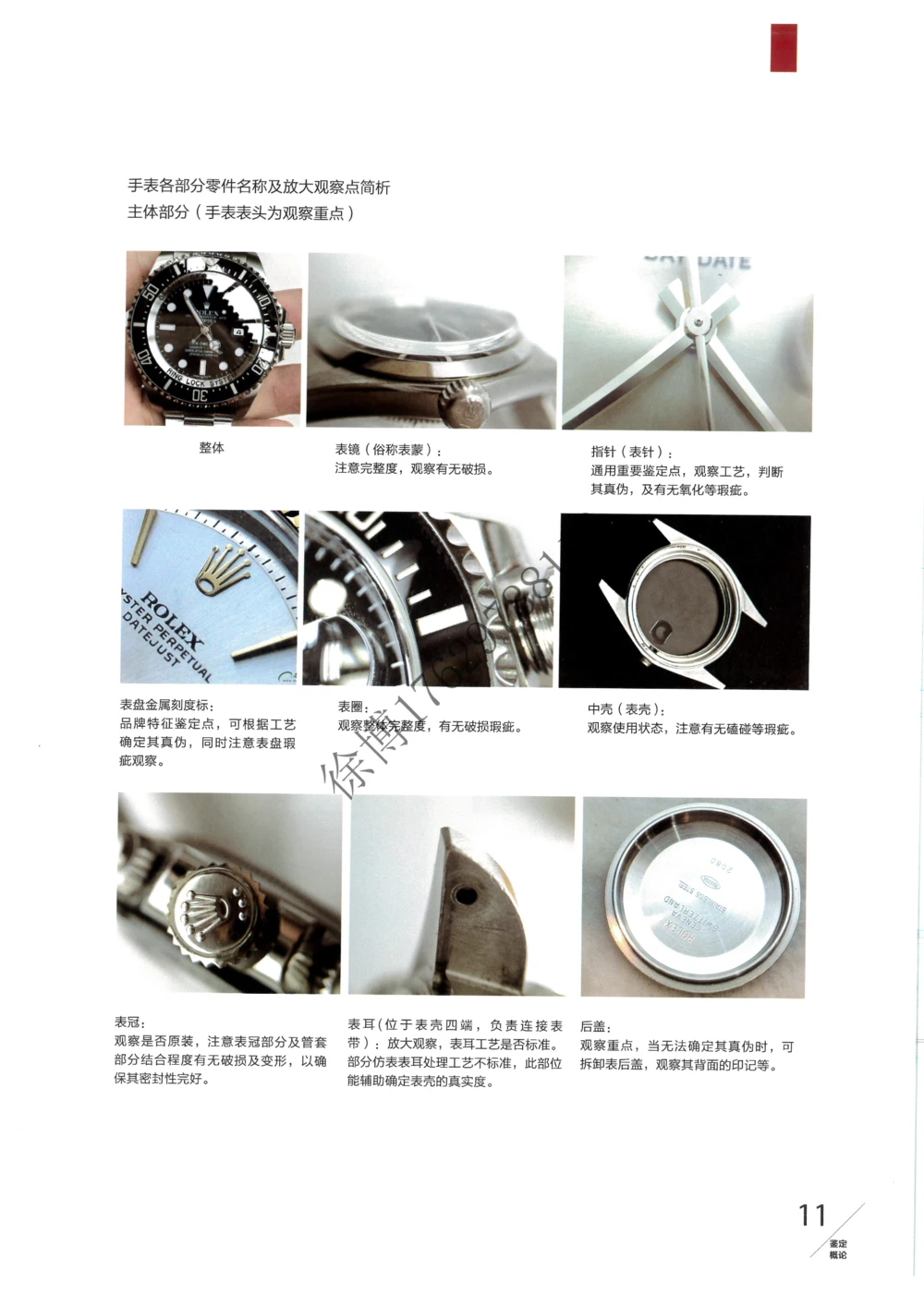 奢侈品名表_X017-奢侈品鉴定教程最新合集_5、寄卖行鉴定全套手册合集6套_手表鉴定资料