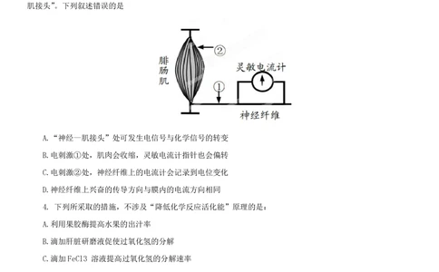 2013年高考生物试卷（四川）（空白卷）_生物历年高考真题_新&middot;PDF版2008-2025&middot;高考生物真题_生物（按年份分类）2008-2025_2013&middot;高考生物真题
