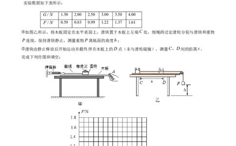 2014年高考物理试卷（山东）（空白卷）_物理历年高考真题_新&middot;Word版2008-2025&middot;高考物理真题_物理（按年份分类）2008-2025_2014&middot;高考物理真题