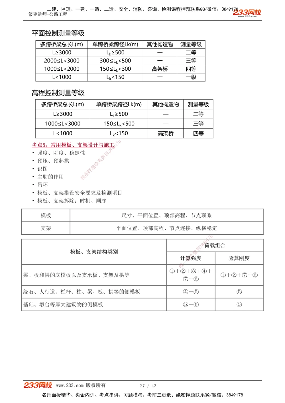 1-10_2026年一级建造师_2026年一建公路_2025年一建公路SVIP_04-冲刺串讲✿考点强化✿小灶集训_20-公路《高频考点班》安慧233