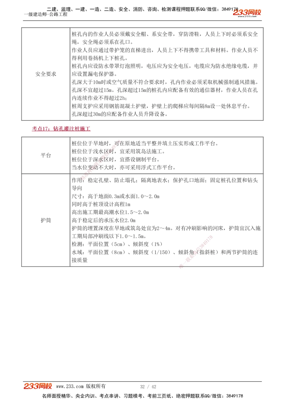 1-10_2026年一级建造师_2026年一建公路_2025年一建公路SVIP_04-冲刺串讲✿考点强化✿小灶集训_20-公路《高频考点班》安慧233