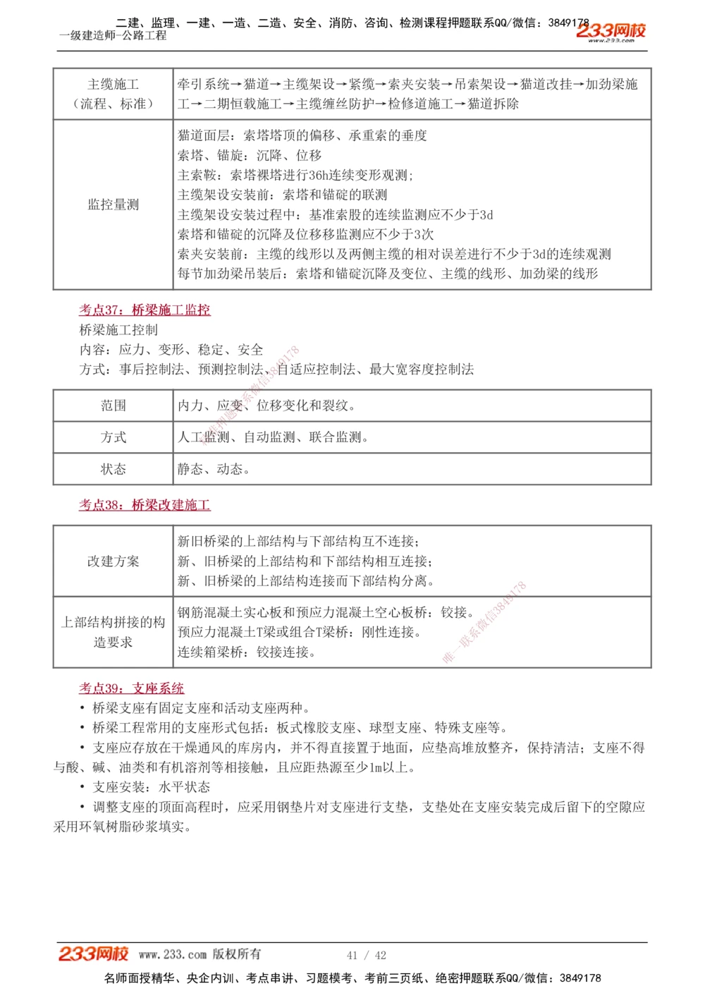 1-10_2026年一级建造师_2026年一建公路_2025年一建公路SVIP_04-冲刺串讲✿考点强化✿小灶集训_20-公路《高频考点班》安慧233