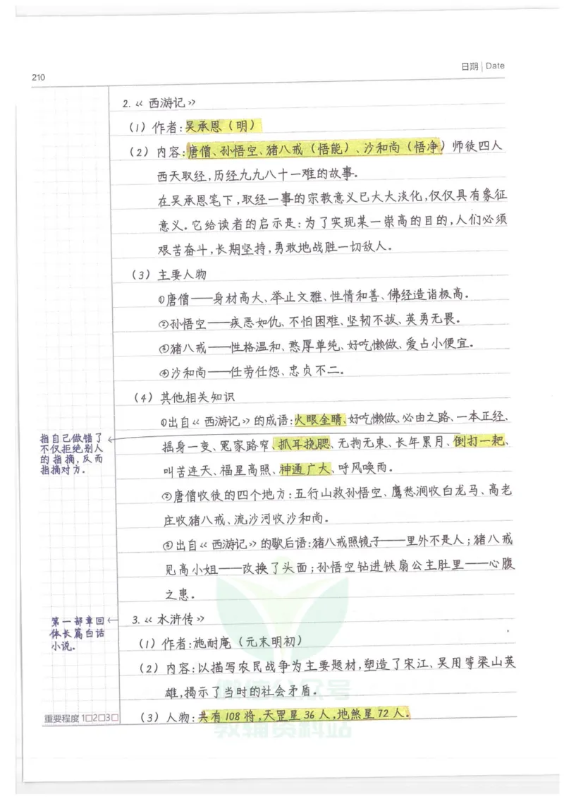 小学学霸笔记-语文_小学初中学霸笔记类资料汇总6.33GB_小学语数英学霸笔记268.56MB