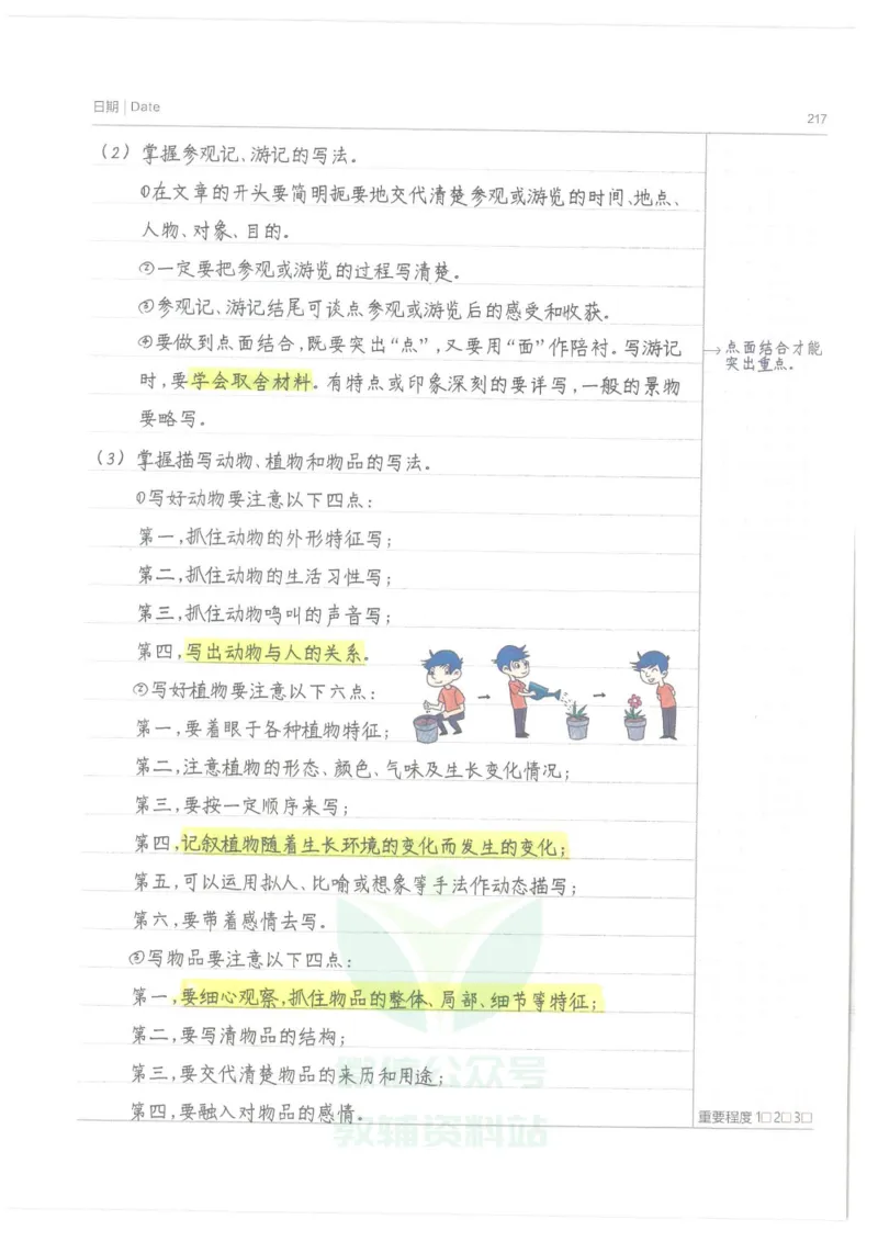 小学学霸笔记-语文_小学初中学霸笔记类资料汇总6.33GB_小学语数英学霸笔记268.56MB